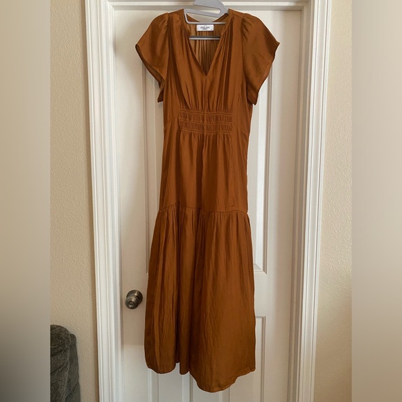CJLA Dress - Brown, Flowy, Gorg - Picture 2 of 6